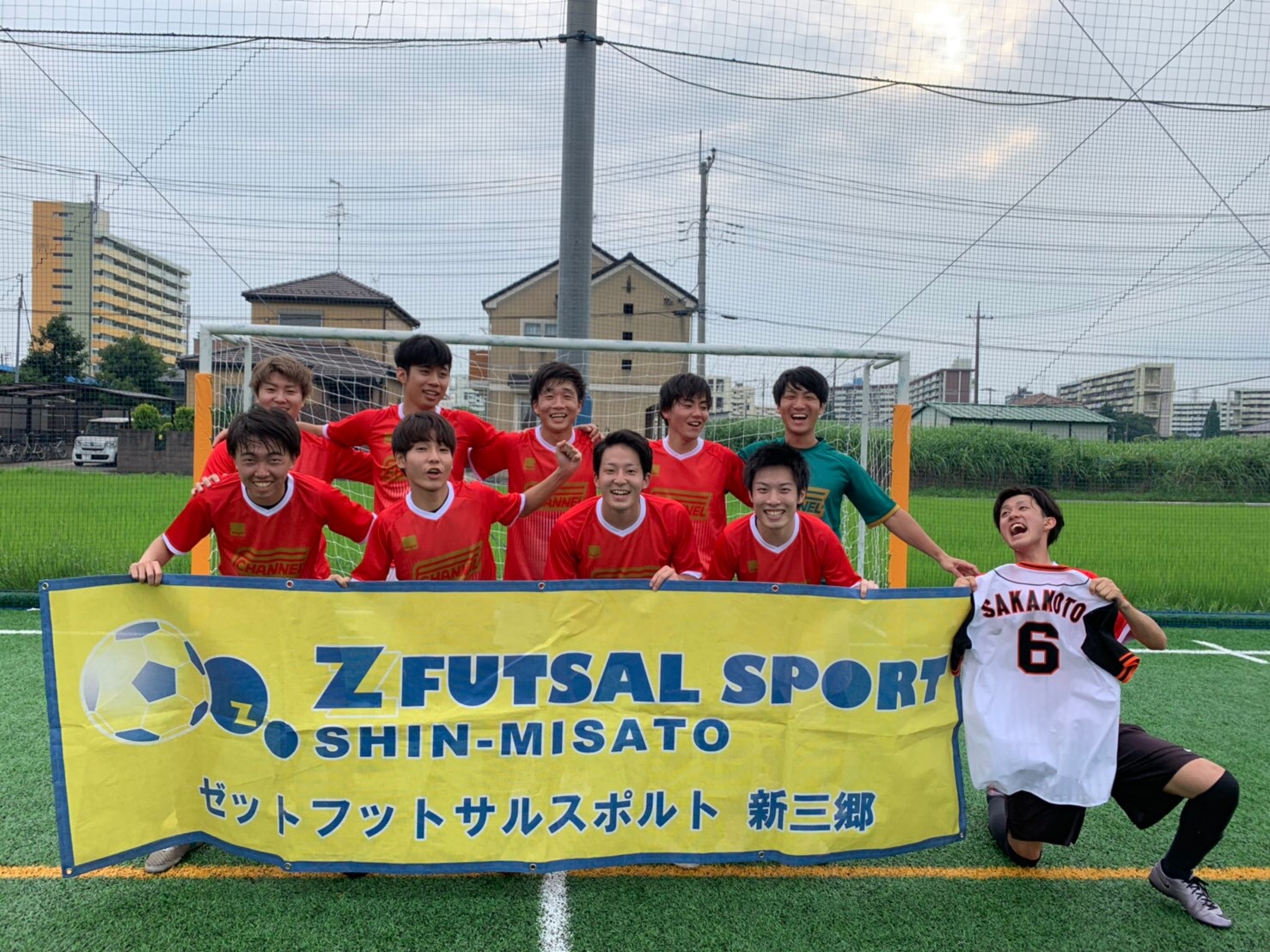 19年7月日 土 埼玉 新三郷 ソサイチ大会 7人制 ロングパイル人工芝にリニューアル 埼玉 Z Futsal Sport 新三郷 エフチャンネル